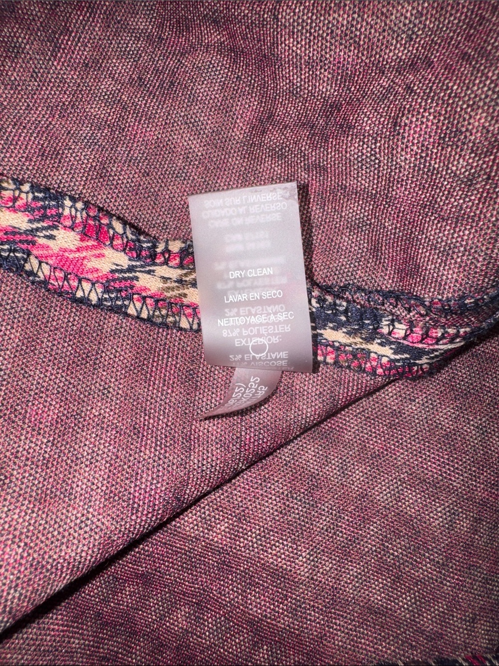 Tommy Hilfiger Pink Plaid Mini Shift Dress - Picture 8 of 9
